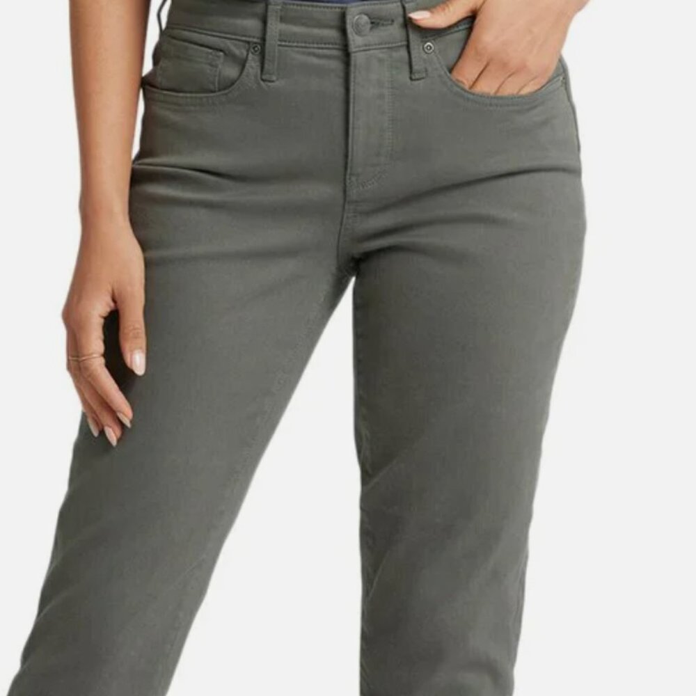 NYDJ Margot Girlfriend Vine Leaf Sz 4
